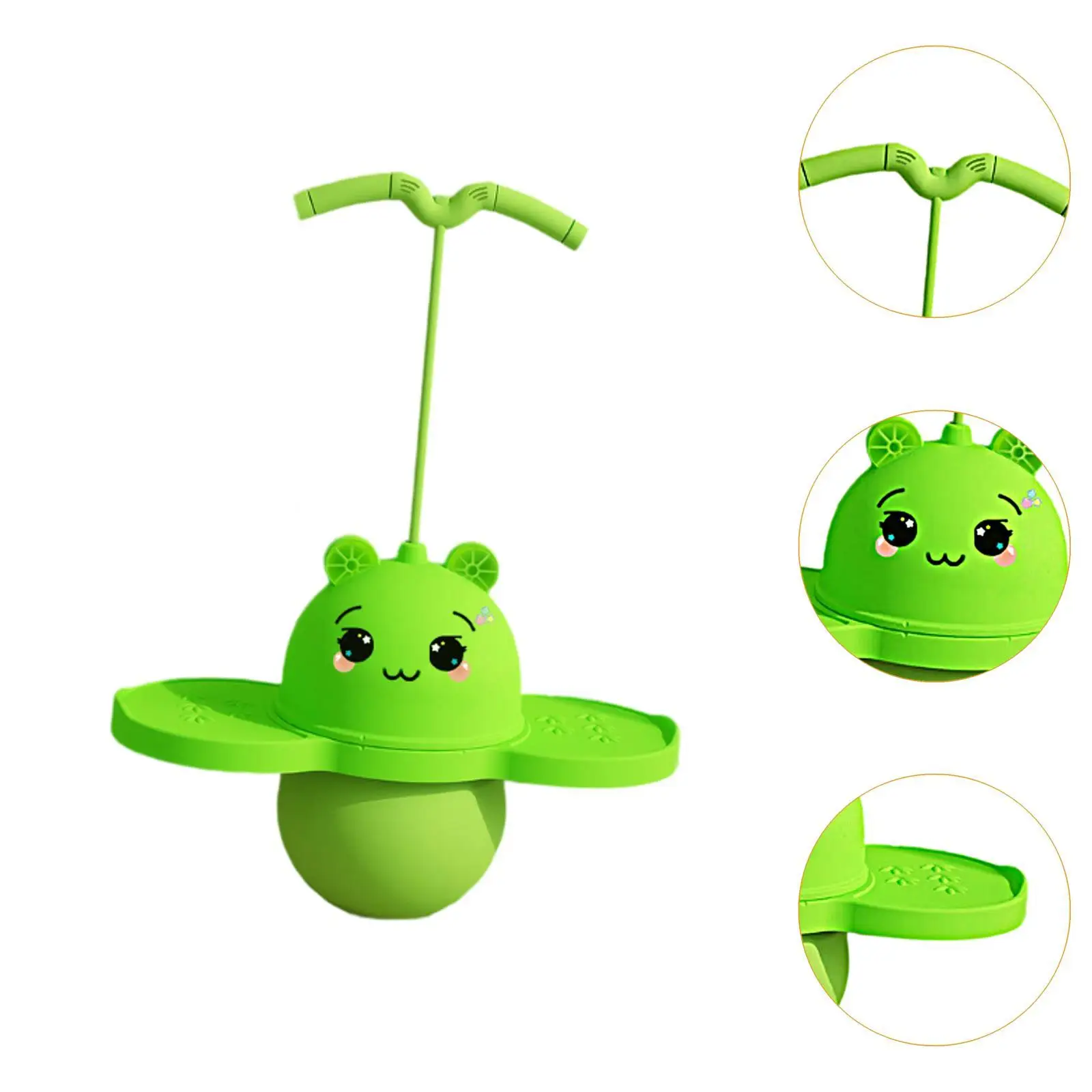 Pogo Ball with Handle with Ball Pump Exercise Pogo Stick for Kids Boys Girls