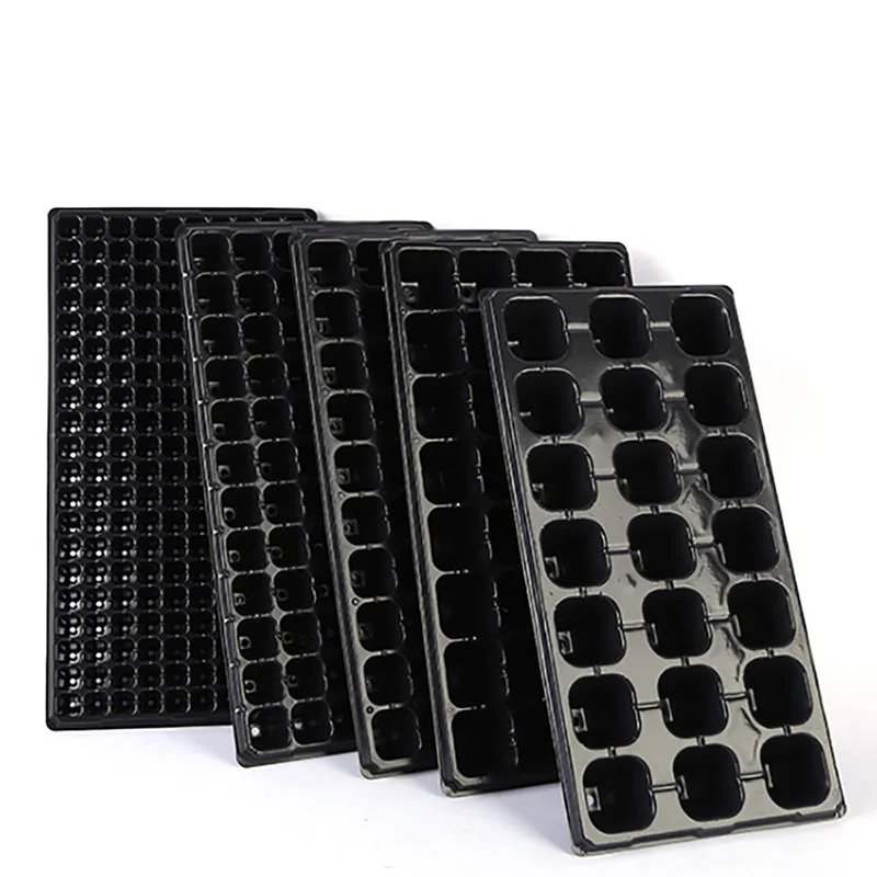 

Porous Square Seedling Pot Plant Seed Grows Box Nursery Seedling Garden Yard Tray With Cover Indoor Gardening Germination Tools