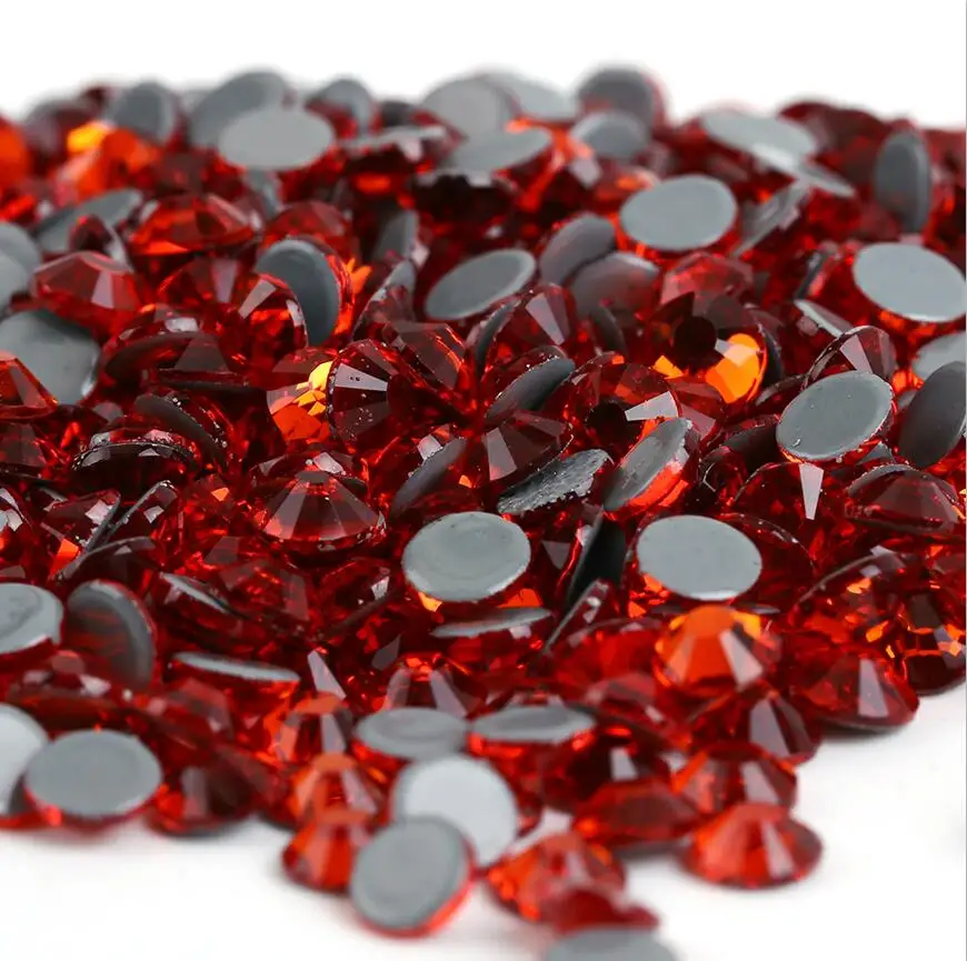 Hot fix rhinestones for nail art sewing fabric decoration 40 colors