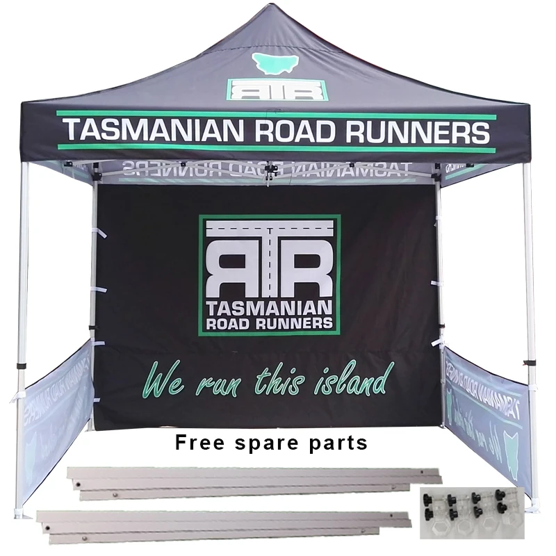 Teanling 10x10 Pop Up Canopy With Side Walls 3x3 Resealable Gazebo Canopy Outdoor With Frame Full And Color