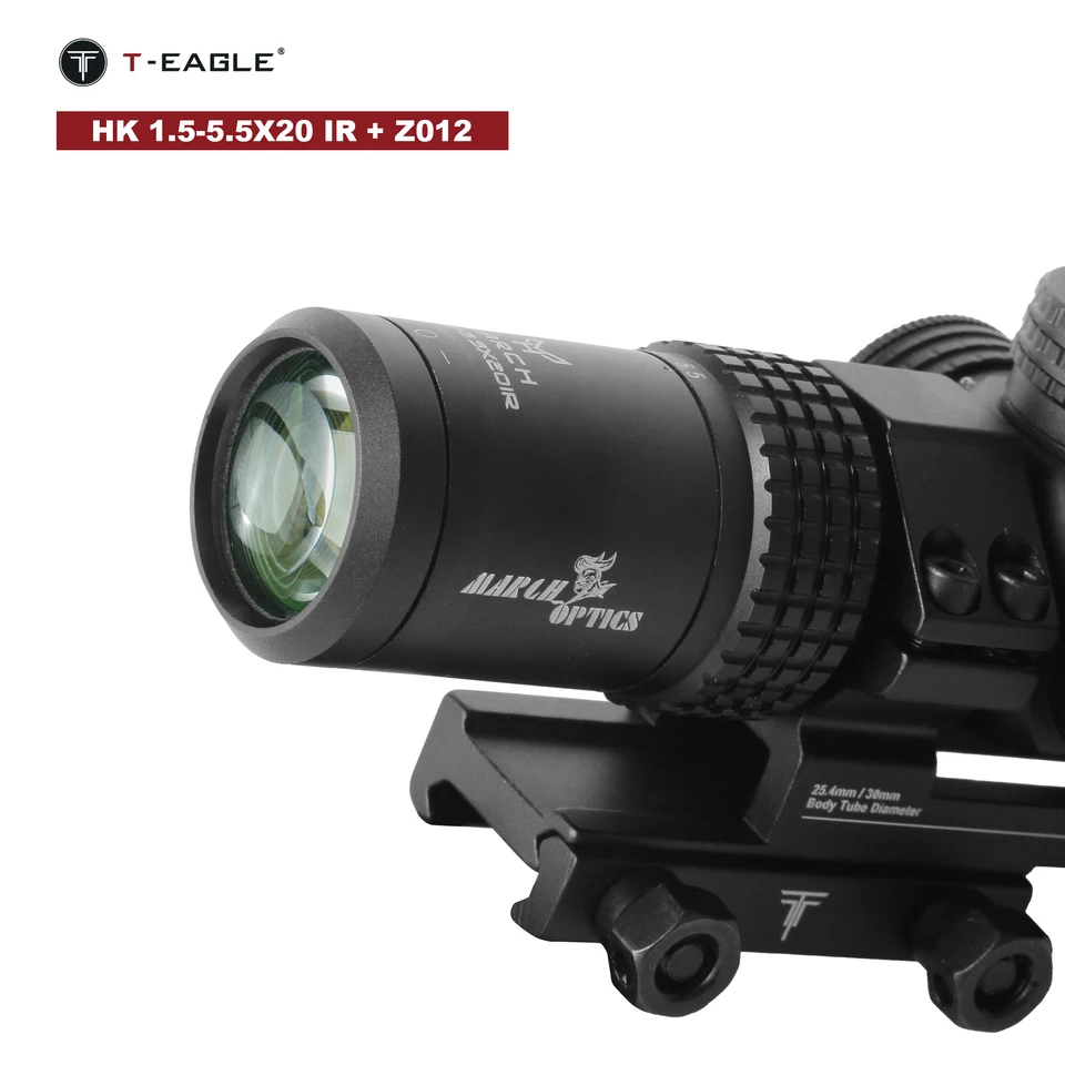 March Optics 1.5-5.5x20ショートスコープ 楽天市場】1.5-5.5x20ショートズームスコープ赤緑発光小型