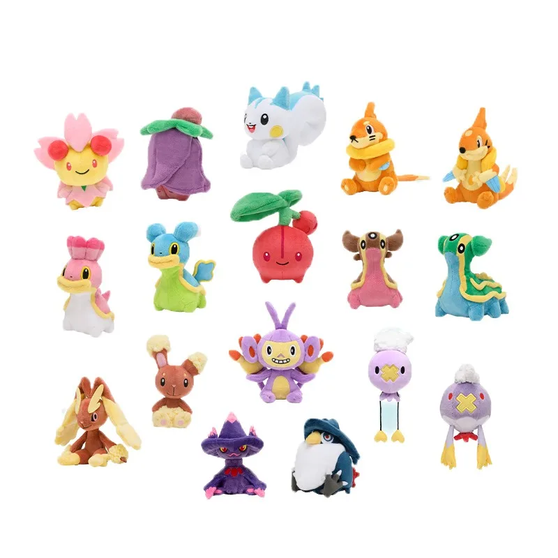Stock Original Pok&eacute;mon Pachirisu Buizel Floatzel Cherubi Cherrim Shellos Gastrodon Drifblim Honchkrow Game Anime Figure Plush