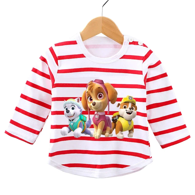 thumbnail image 1 of Camisetas de algodón suave con dibujos animados para niños, camiseta bonita de manga larga de Super Mario para bebés, camisetas para niños y niñas, ropa de jersey para bebés, 1 of 5