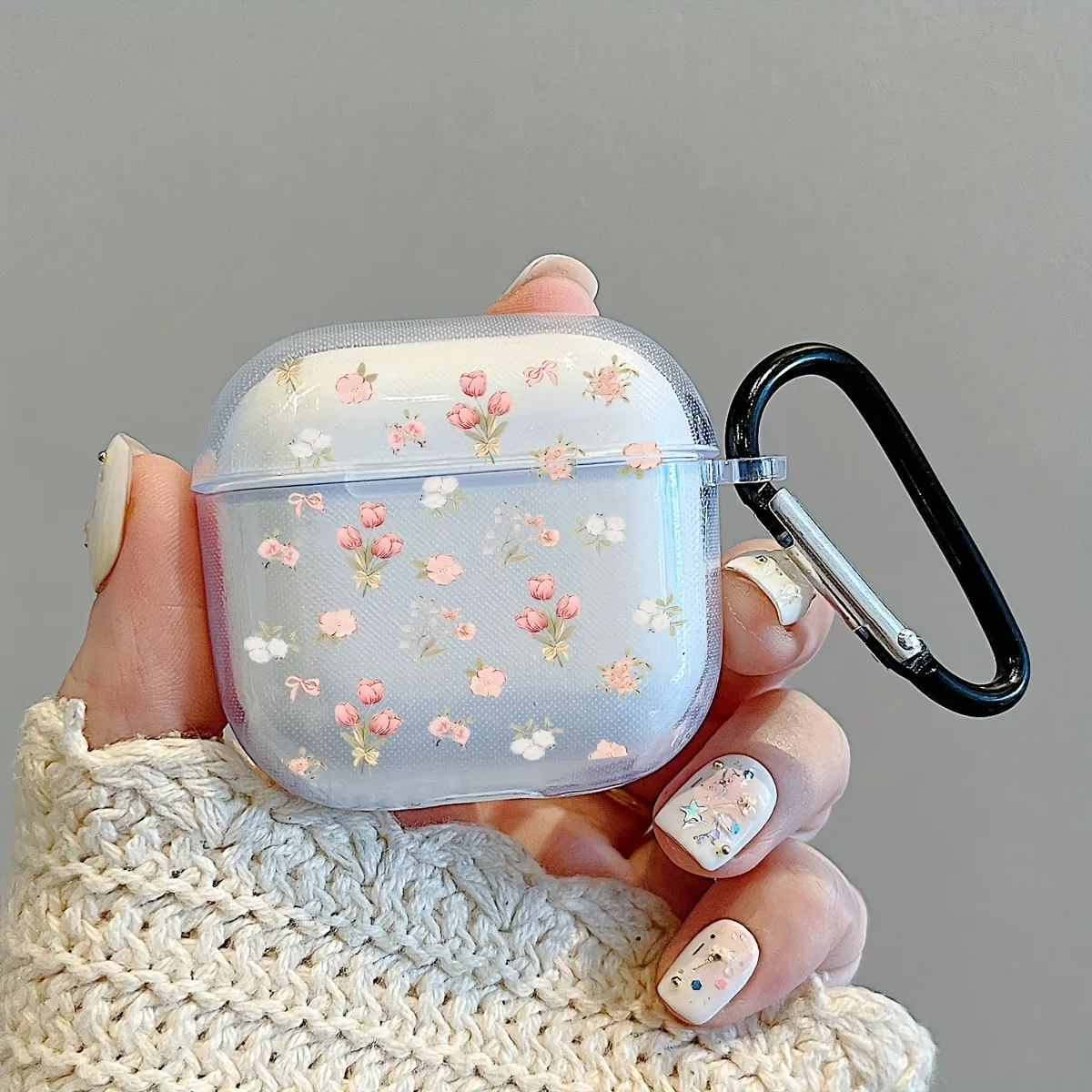 Purple Tulip TPU Protective Case for Airpods