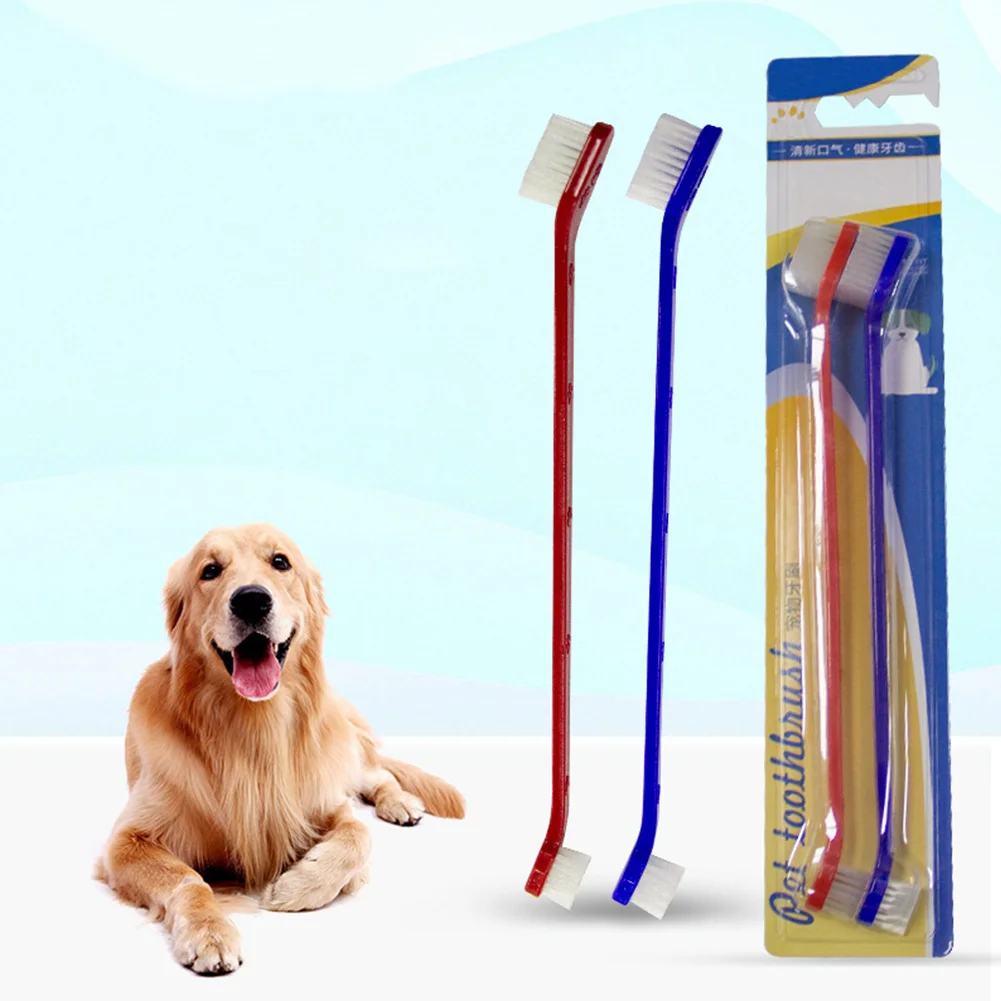 Title 5, 2pcs Double-end Dental Care Cat Oral Hygiene Ma...