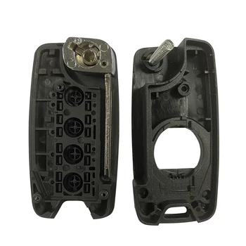 Okey 3 4 pulsante per Chrysler 200 300 Sebring PT Cruiser Liberty telecomando per auto chiave Shell sostituzione Fob modificato Flip pieghevole - Okey 3 4 pulsante per Chrysler 200 300 Sebring PT Cruiser Liberty telecomando per auto