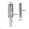 Multi-function EDC Utility Window Breaker Titanium Alloy Folding Comb Replaceable Comb Outdoor Camping Hunting Survival Tool 6