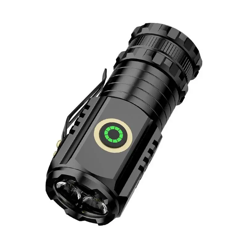 

LED Flashlights High Lumens Handheld LED Torch Waterproof Compact Drop Resistant Adjustable Brightness Mini Flashlights Home