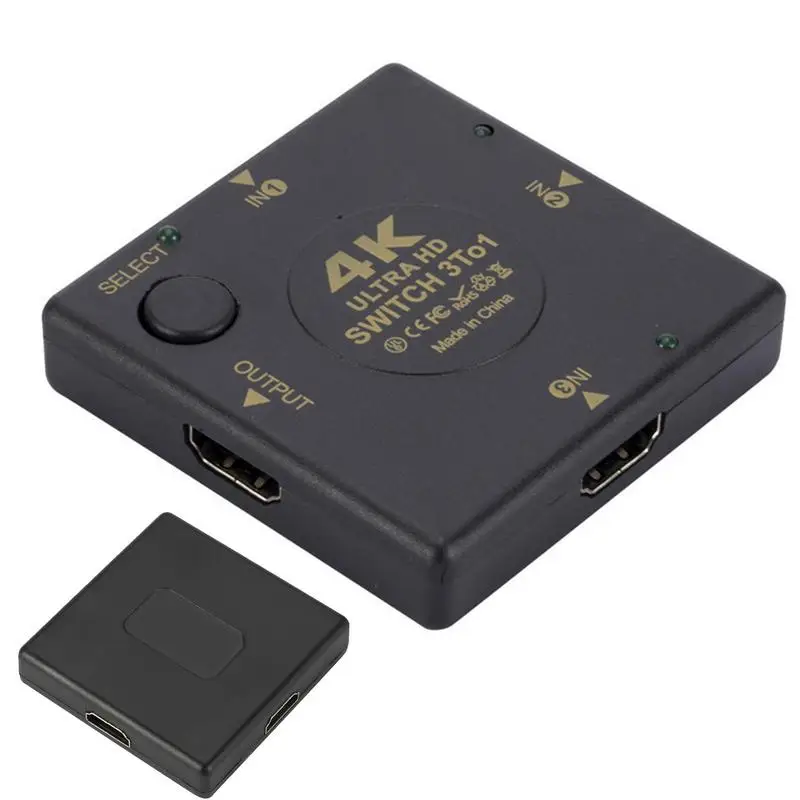 

Коммутатор ПК 3-в-1, выключатель с высоким разрешением, несколько переключателей, 4K HD, для проекторов