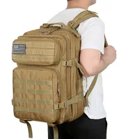 45L Outdoor Tactical Backpack for Hiking Camping and Travel
