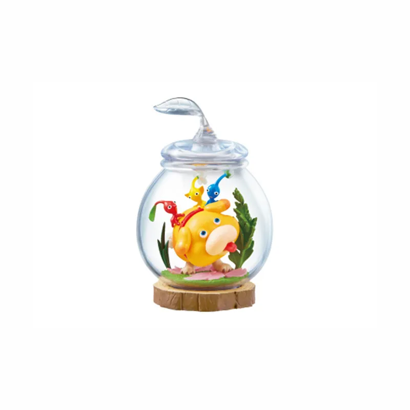 6pcs/Set Pikmin Terrarium Collection 2 Full Set Mini Figure Cute Elf Model Toy Micro Landscape Ornament Desktop Home Decor Gifts