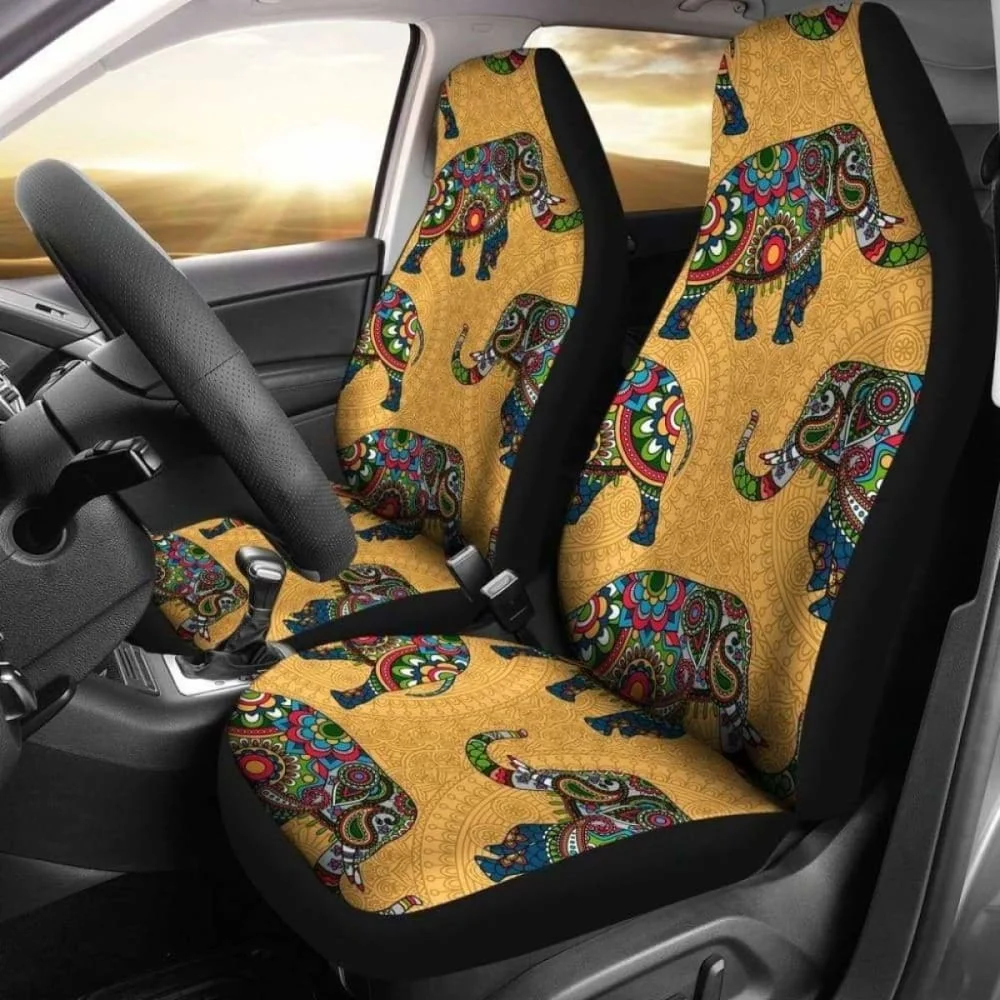 

Чехлы на сиденья автомобиля Elephant 3 202820, комплект из 2 универсальных защитных чехлов на передние сиденья