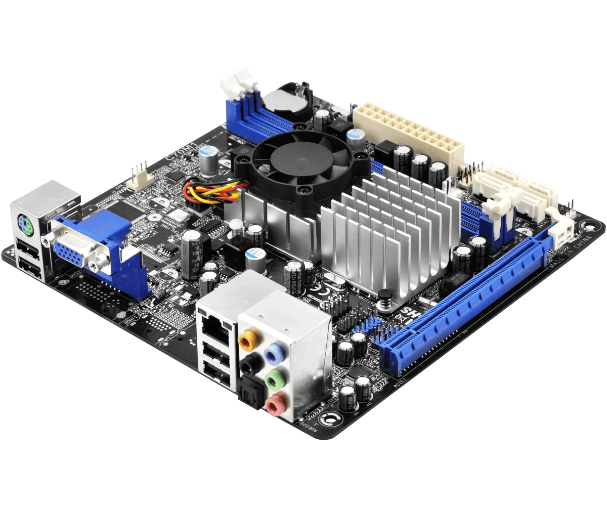 Asrock-placa-mãe C70m1 Amd Dual-core C70 Apu Ddr3 1333 16gb Usb 2.0 Integrado Amd Radeon hd 7290 Gráficos 2xsata - Imagem 2
