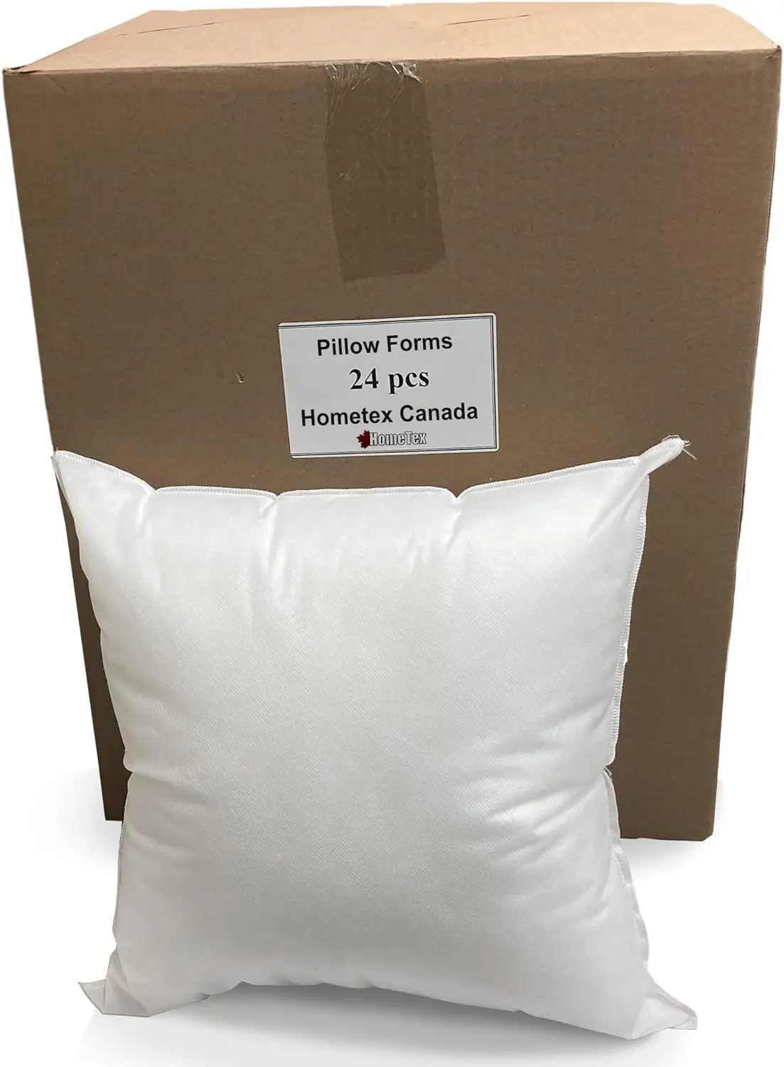 

Pillow Insert 20" x 20" Polyester Filled Standard Cover (24 Pack Wholesale)