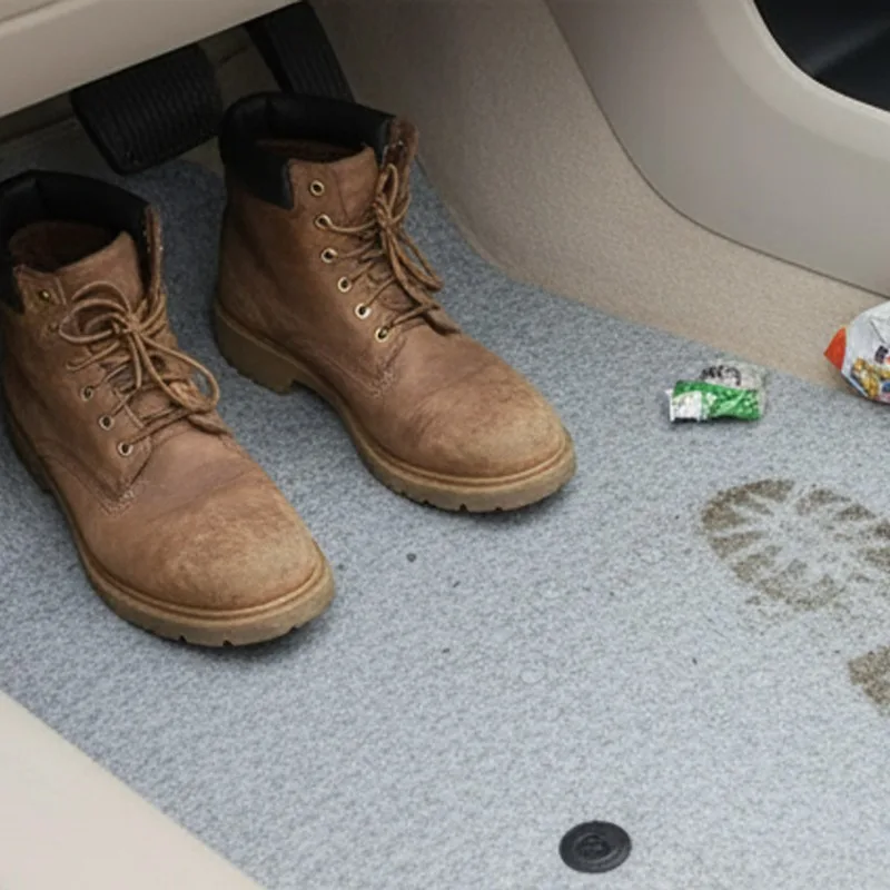 Disposable Felt Car Floor Mats Universal Waterproof All-Weather Liner Thick Absorbent Protective Cover Car Interior Accessories