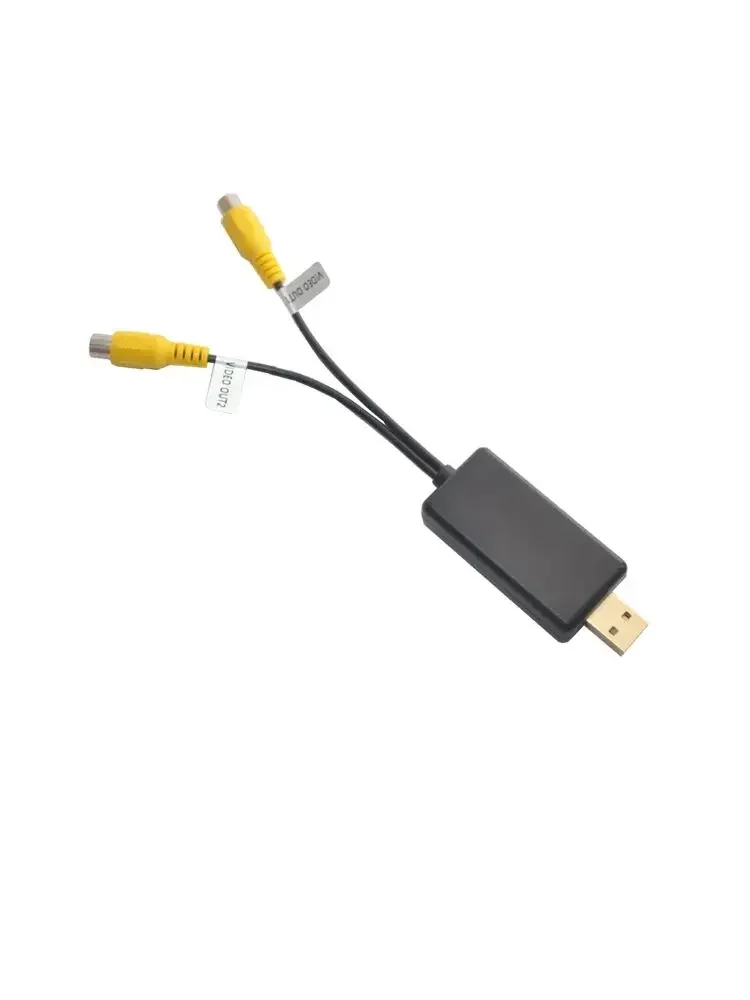 USB video výroba adaptér skříňka pro Android multimediální systém s CVBS anebo HDMI