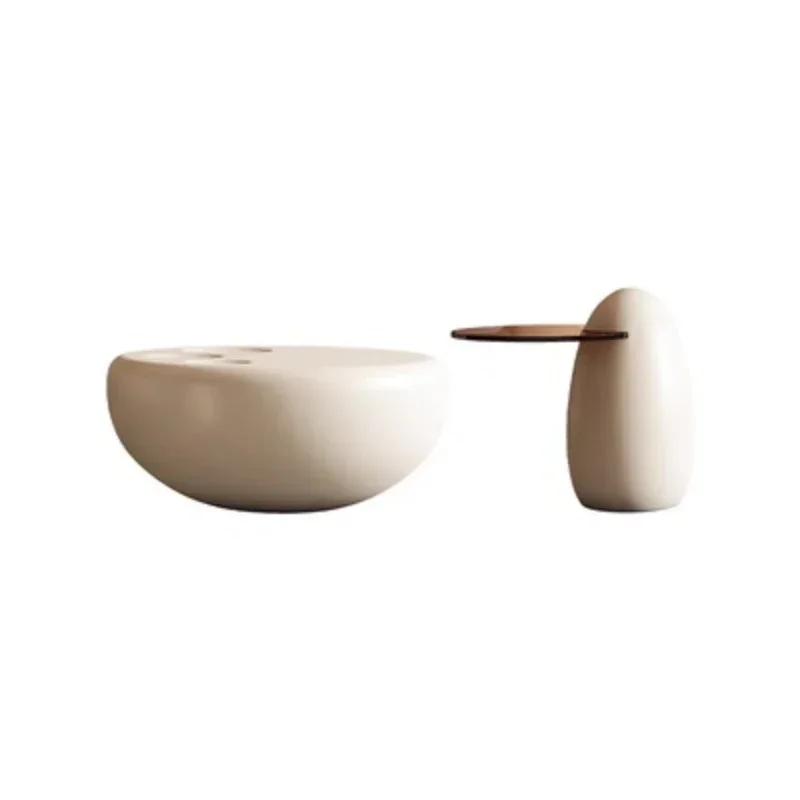 

Round White Coffee Tables Minimalist Bedroom Luxury Design Coffee Tables With Side Tables Table Home Furniture