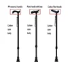Ultra-light Retractable Carbon Hiking Booster Walking Anti-Slip Breaking Four-Legged Stable Armrest Stick Column Stick Device 2
