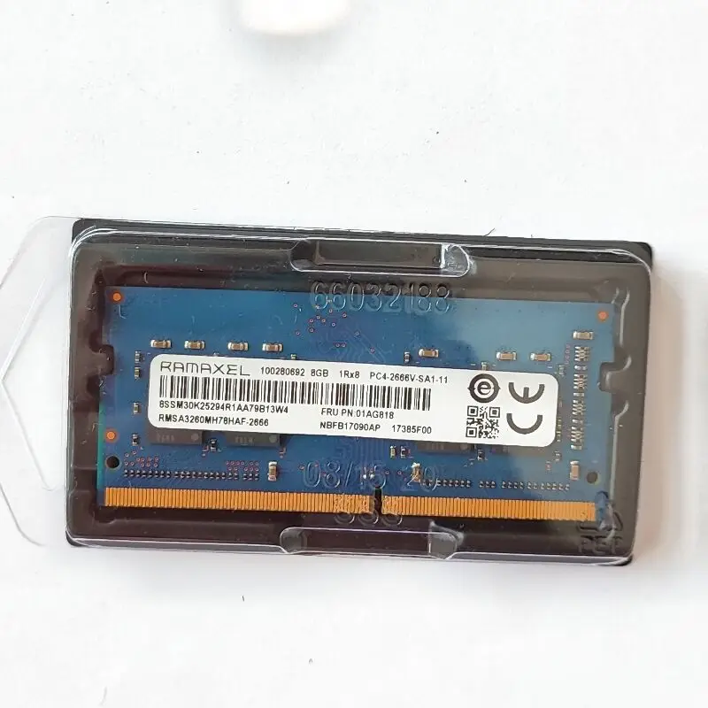Ramaxel Ram Ddr4 8gb 2666mhz Memória do Portátil Ddr4 8gb 1rx8 Pc42666v-sa111 Notebook Memoria Sodimm 1.2v 260pin - Imagem 2