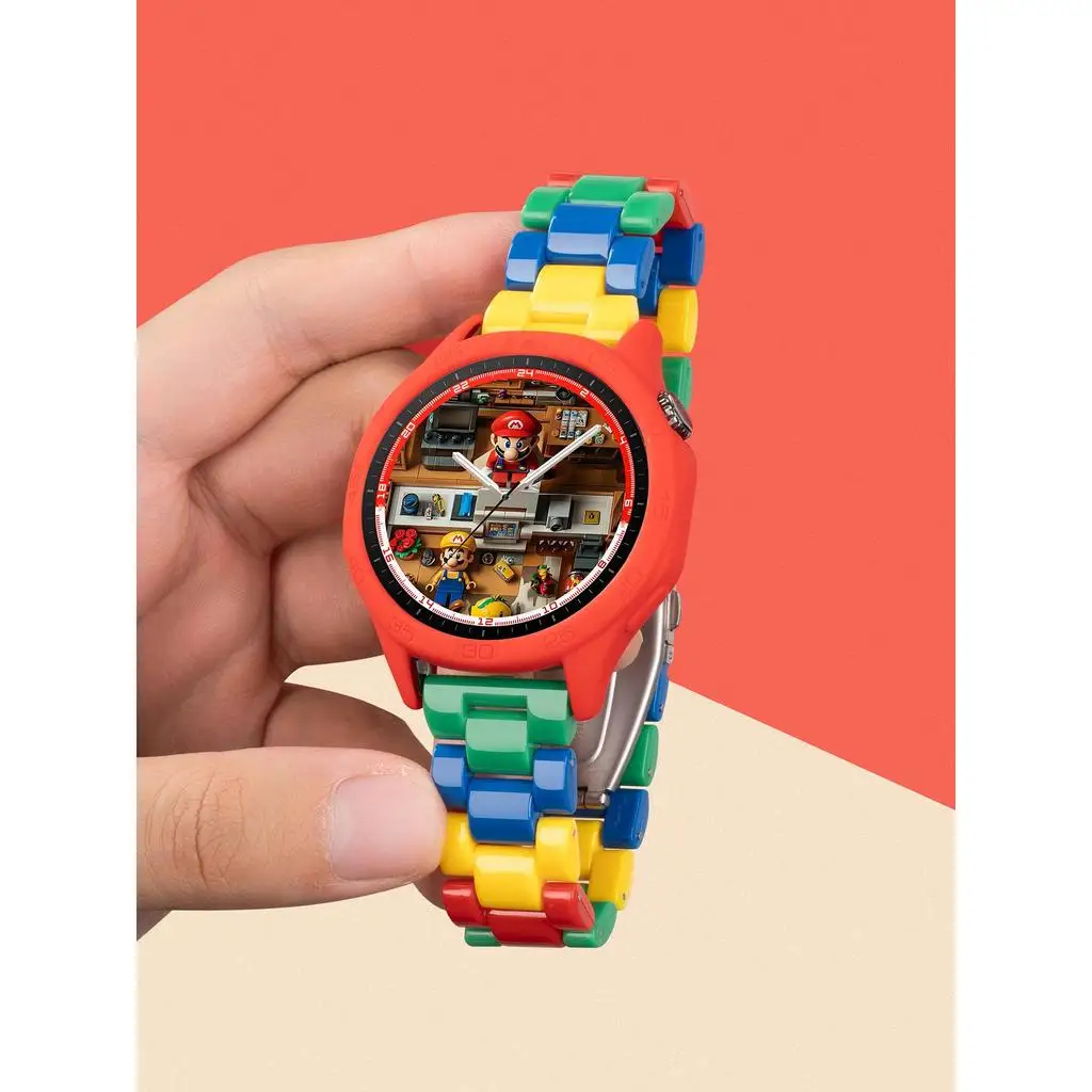 Silicone Case with Stylish Candy Color Resin Strap