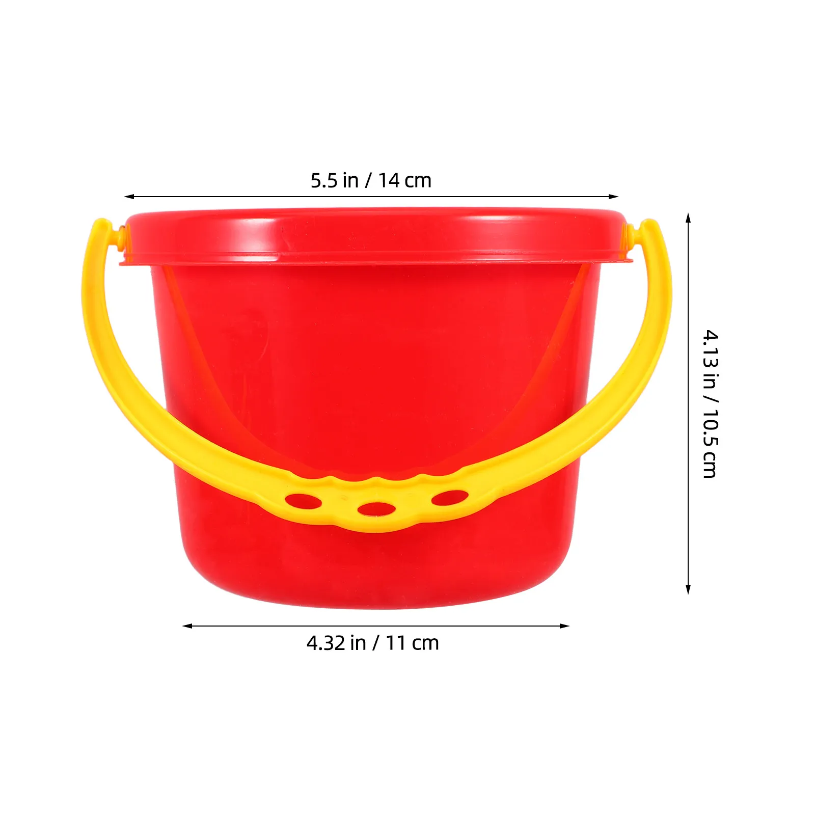 4Pcs 해변 모래 양동이 플라스틱 세트 어린이를위한 창조적 인 도구 야외 뒷마당 수영장 재미있는 모래 양동이 어린이 해변 장난감