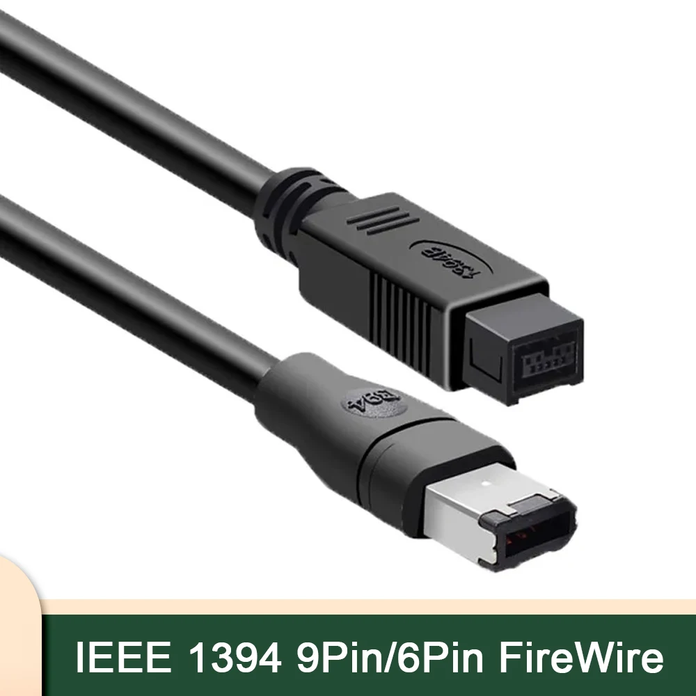 Firewire Peripherals High-Speed IEEE1394 Data Cable 6 to 9P Firewire 800 to 400 a to B ...