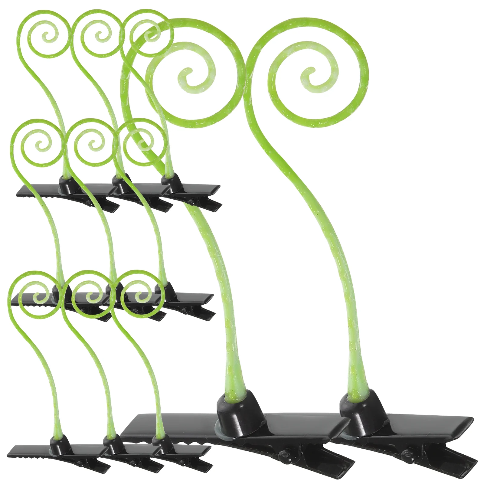 

50pcs Girls Hair Clips Simulation Curly Grass Hairpins For Women Girls Ladies
