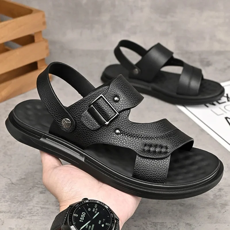 2170 black beach shoes