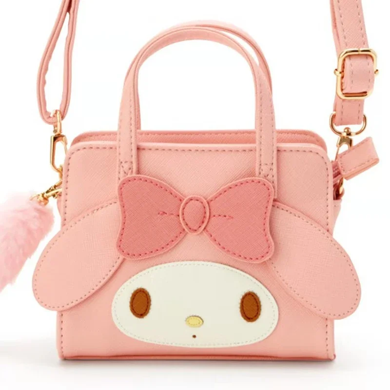 Sanrio Pocketbook Hello Kitty Zaino Kurumi Handbag Cinnamoroll Cute Messenger Bag Portafoglio Rettangolare Storage Carry-On Bag