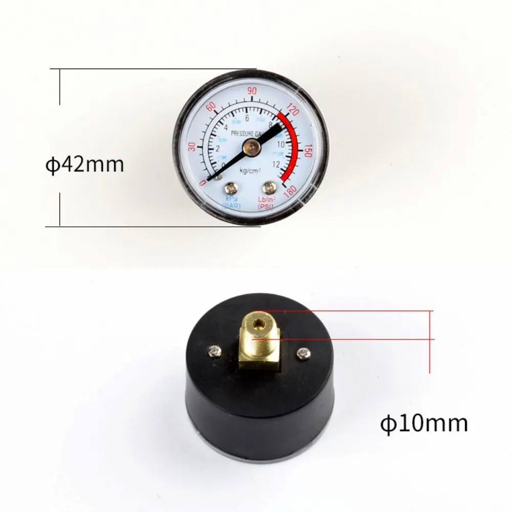 Plastic Iron Pressure Gauge Meter Valve Control Air Compressor Regulator