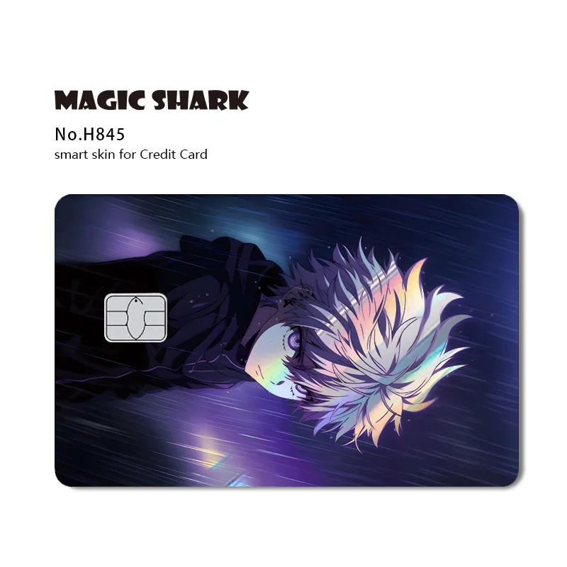 Holographic Anime Hunter X Hunter Card Skin Sticker