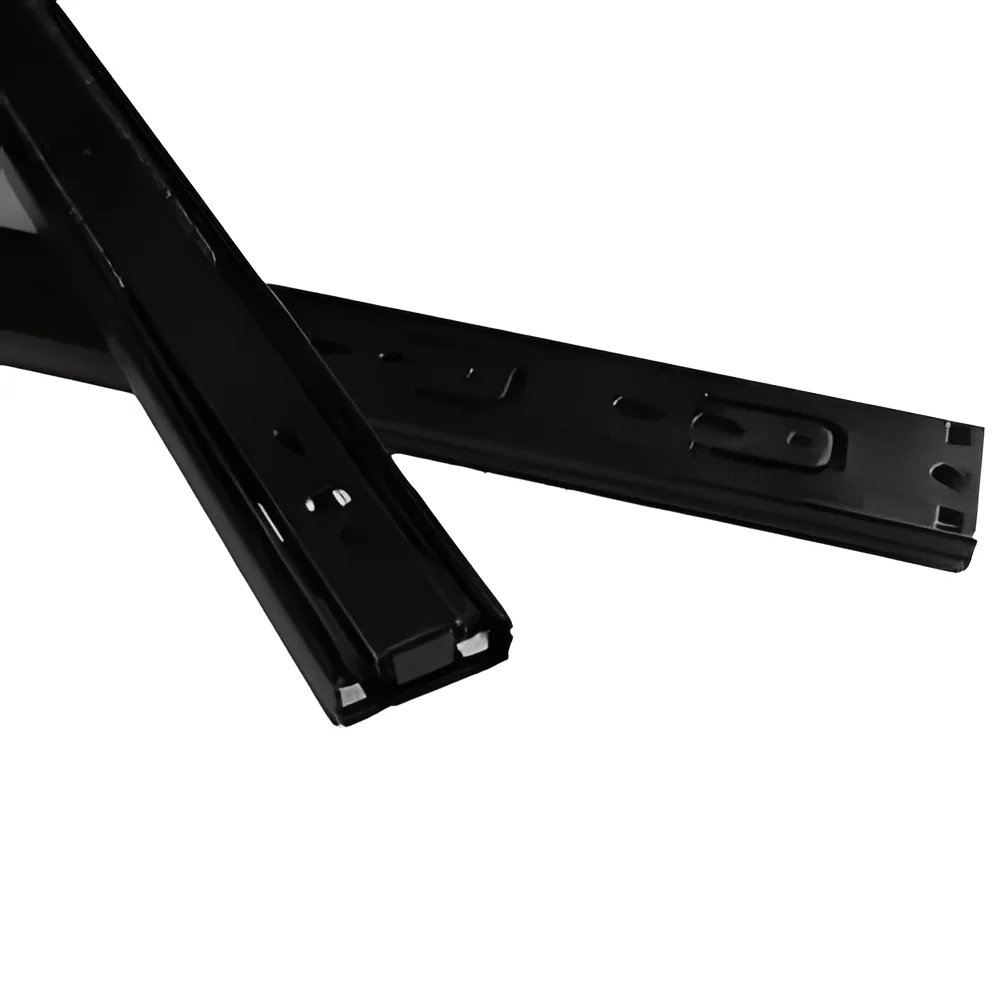 45mm drawer slide track stainless steel bearing 50KG kitchen 3