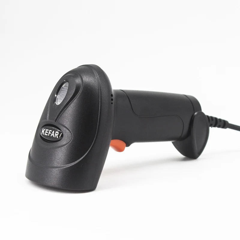 KEFAR Wireless Barcode Scanner Wired Handheld Barcode Reader Bluetooth QR PDF417 DM Codes Reader for Smartphone Screan barcode scanner