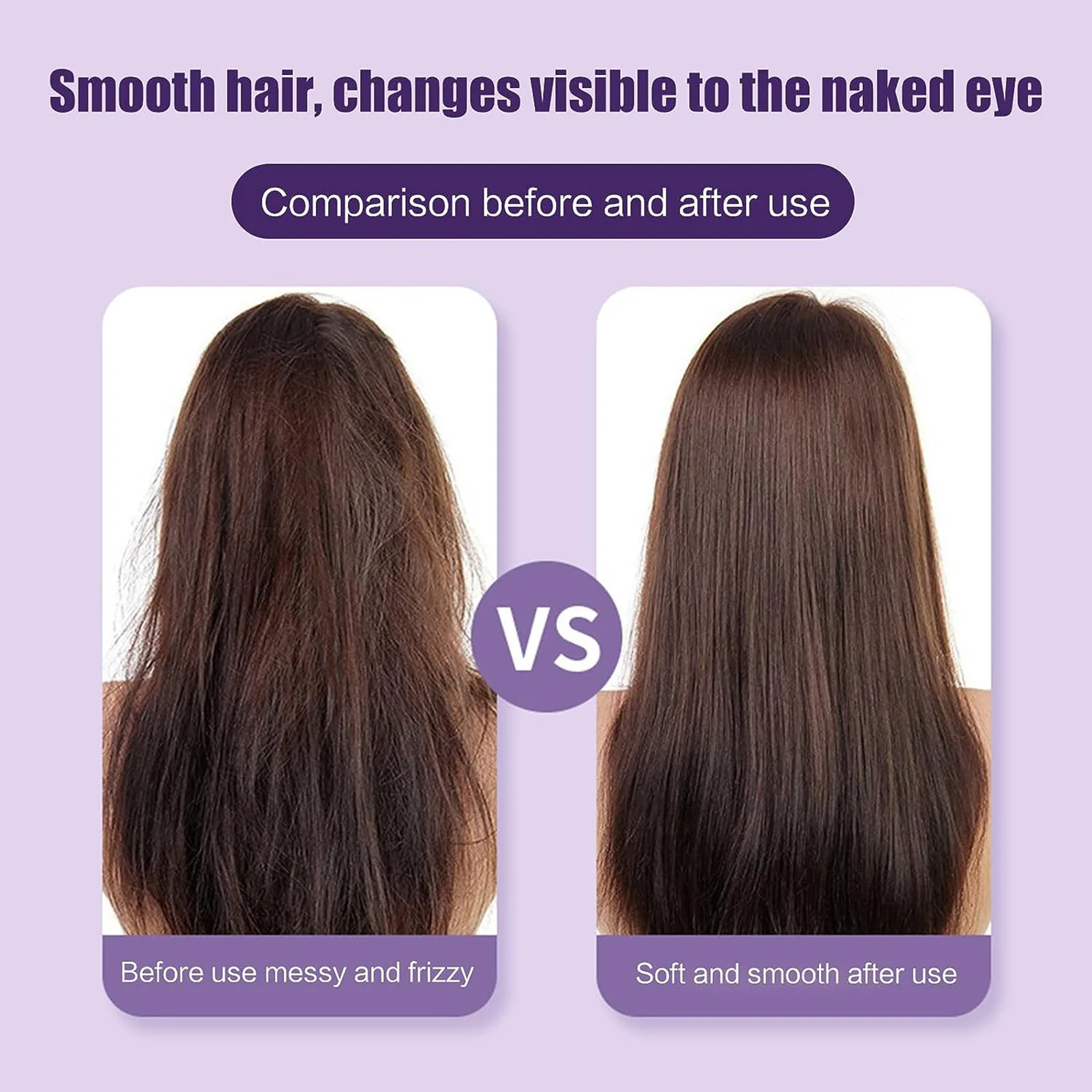 Hair Straightener Comb Adjustable 3-speed Anti-scald Design Hair Comb for Various Hair Style Design 3