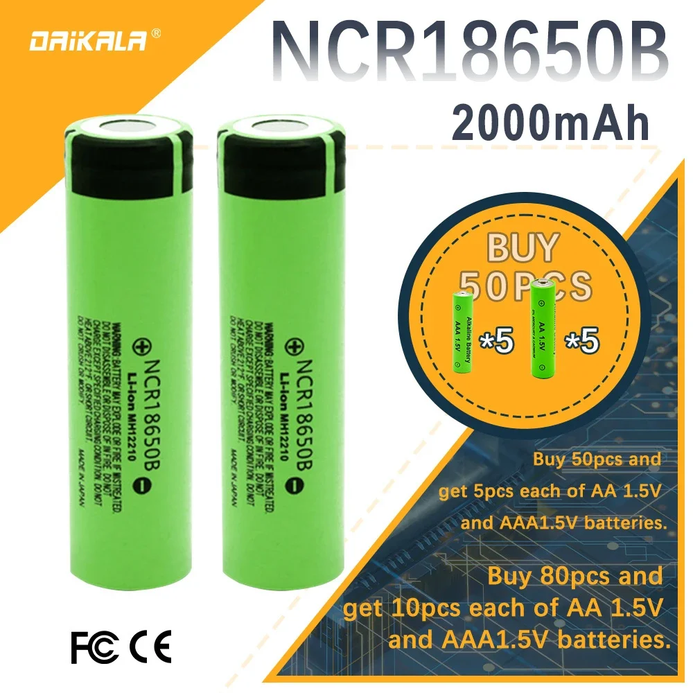 Shop 18650 2000mah 3.7v with great discounts and prices online