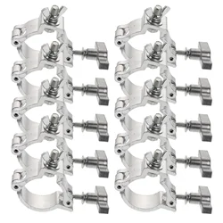 10 Pcs Stage Light Hook Moving Head Hooks Mug Simple Practical Clips Aluminum Alloy Wear-resistant Lamp Clamps Truss Aluminium