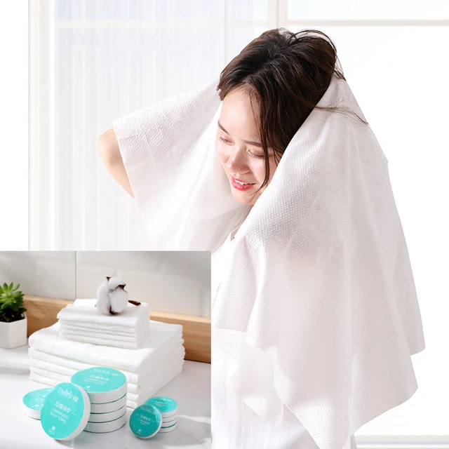Asciugamano da bagno capsule usa e getta asciugamani compressi pulizia cura  del viso Tablet salviette da viaggio all'aperto fazzoletti di carta bagnati  - AliExpress