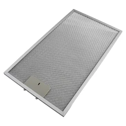 Cooker Hood Filter Metal Mesh Aluminized Grease Extractor Vent Filter Kitchen Cooker Stainless Steel Accessories 460x260mm