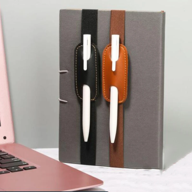 

Чехол для карандашей из искусственной кожи с эластичным ремешком