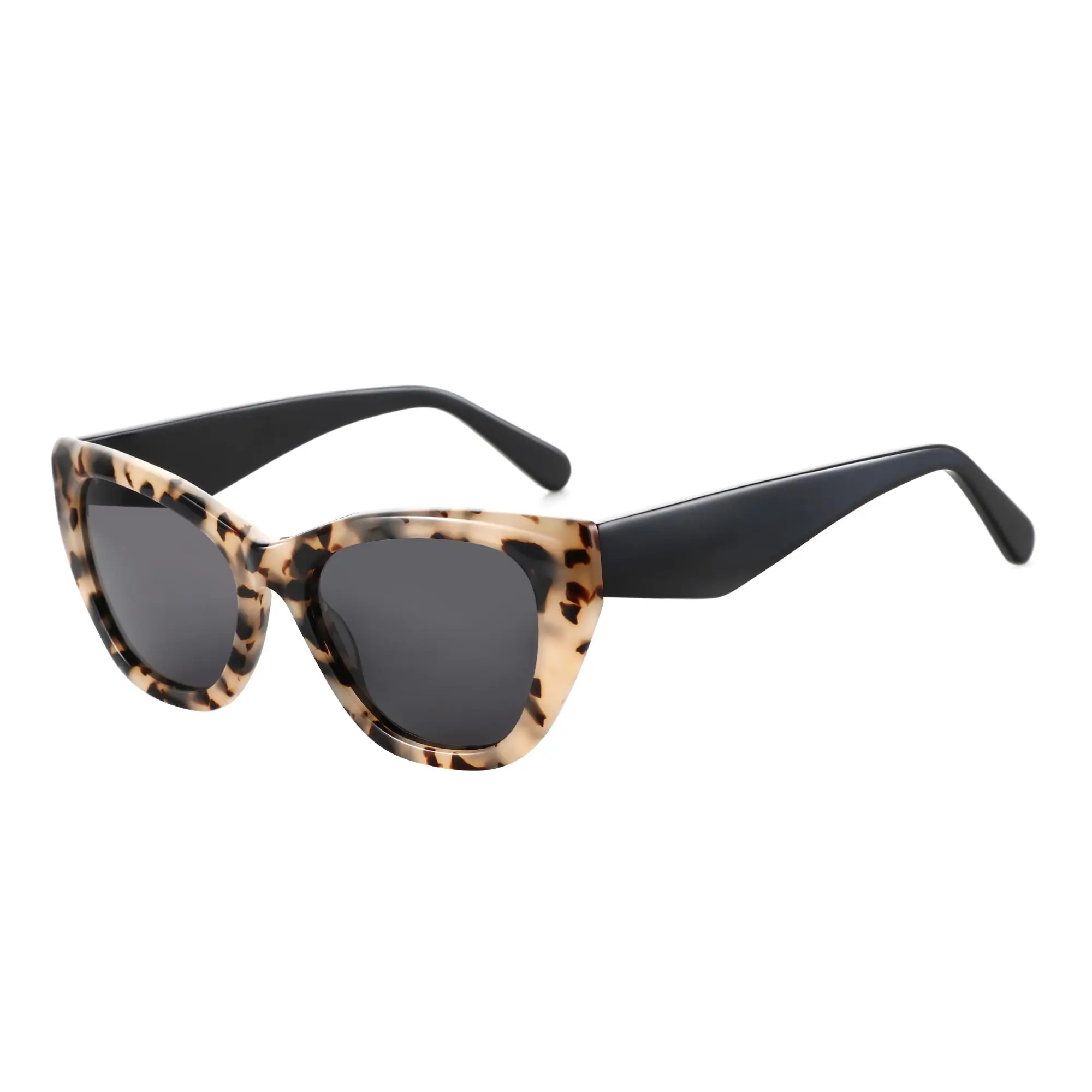 Polarized Over Glasses Sunglasses Women UV400 Protection Cat Eye miyya Cat Eye Polarized Sunglasses Women UV Protection Black  main image 4
