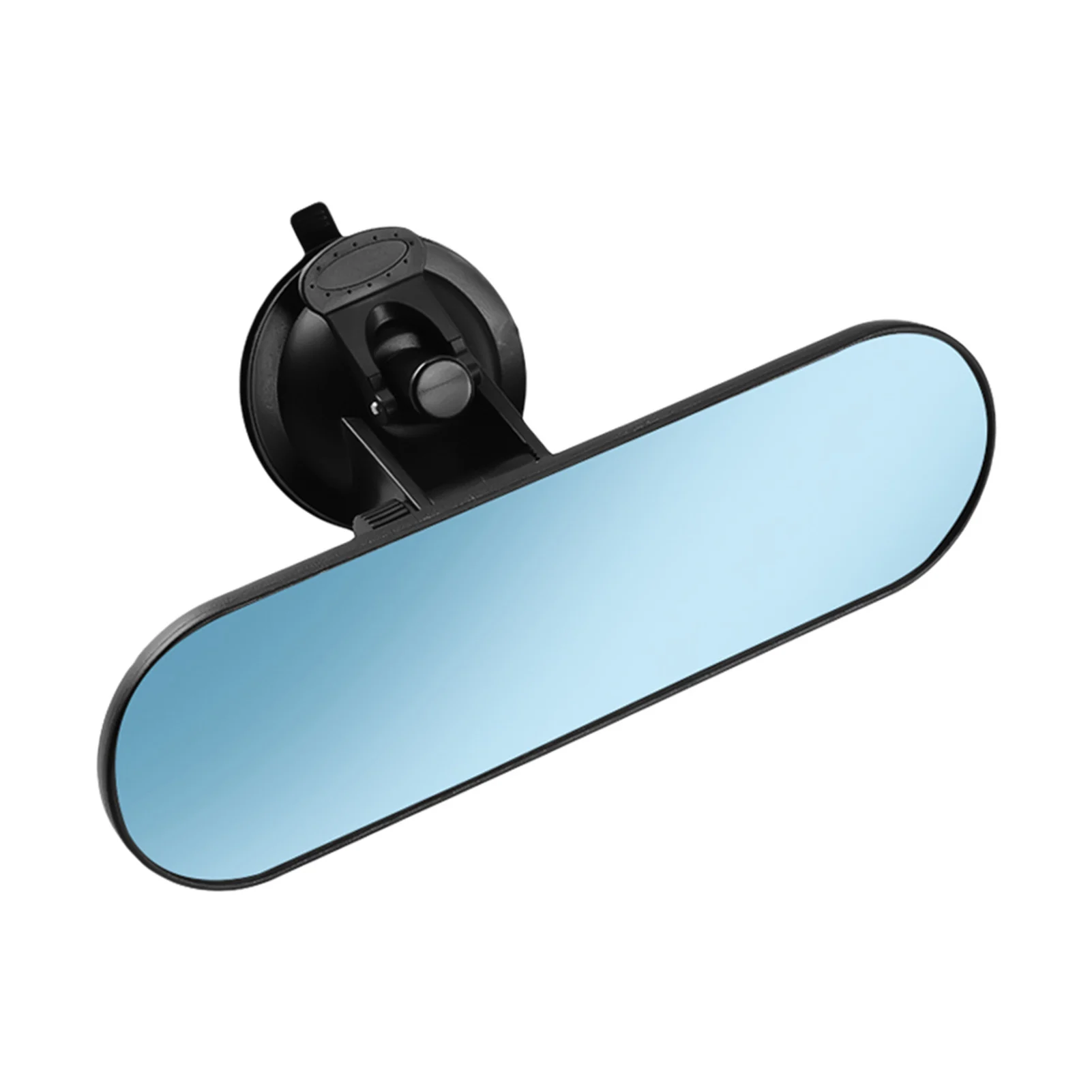 Universal Car Espelho Retrovisor com Ventosa, 360 ° ajustável Interior Espelho Retrovisor, 220*65mm, Caminhão Espelho, Universal