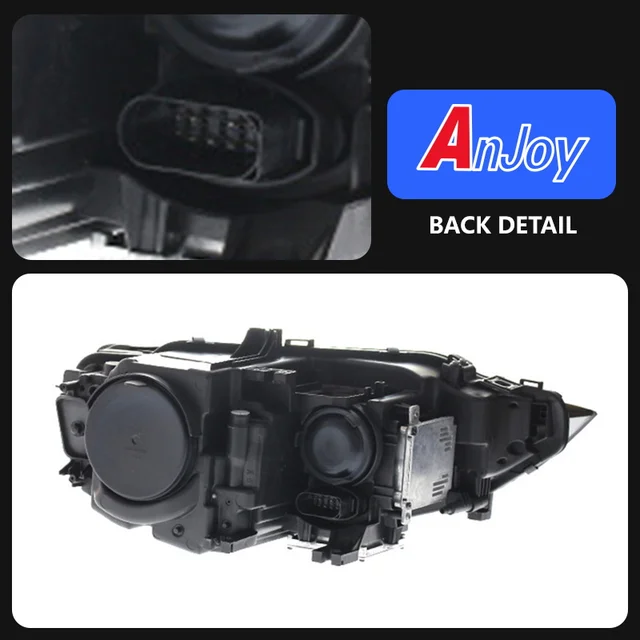 مصابيح إشارة DRL أمامية LED ، ملحقات ترقية التجميع الأمامي ، تصميم RS5 للسيارة ، Audi A5 DRL بدوره-من ، زوج واحد