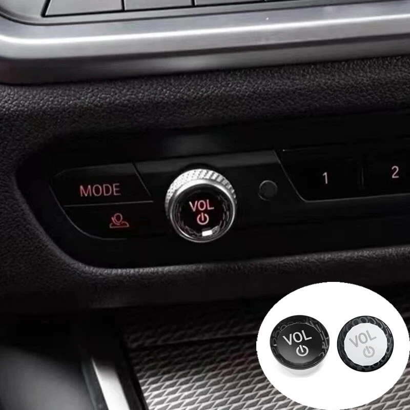 Crystal Style Car Volume Control Button Cover Replacement Fit For BMW 3 ...