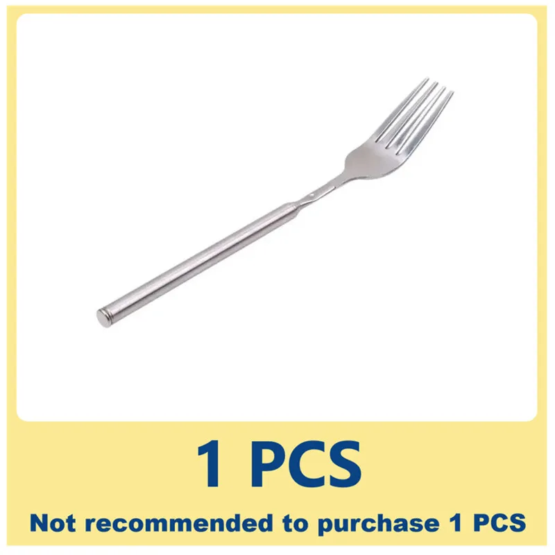 

Stainless Steel Telescopic Extendable Fork Dinner Fruit Dessert Long Cutlery Forks BBQ Meat Fork Kitchen Accessories Tools