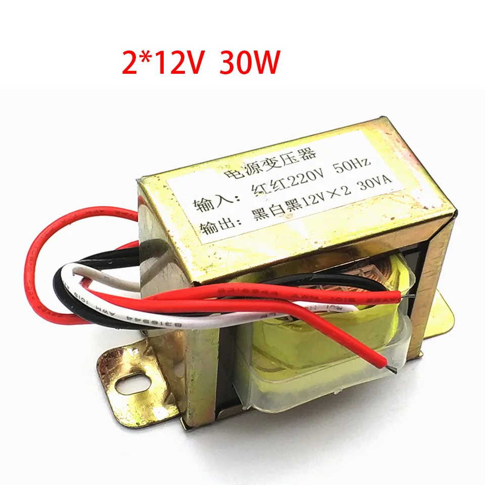 12Vx2-30W-Power-Supply-2-12V-Transformer-Power-Transformer-Input-220V ...