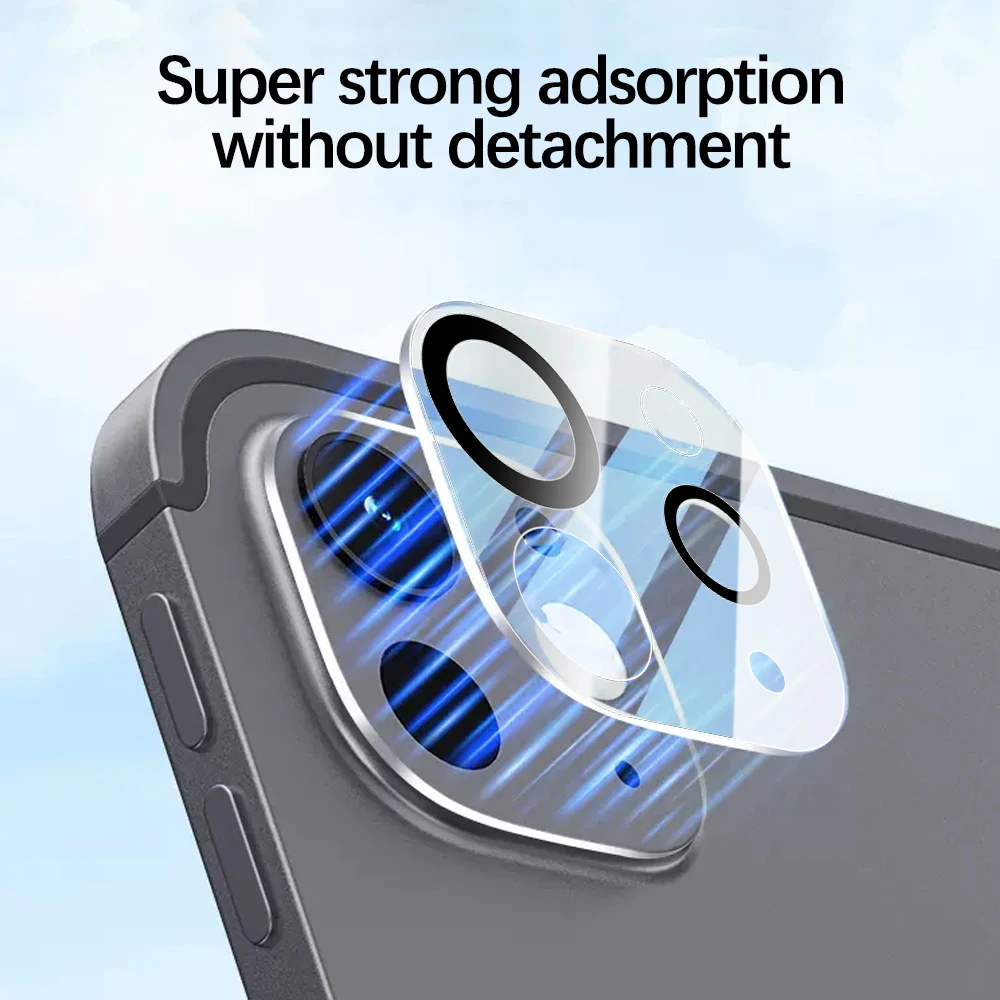 5-1PCS Tempered Glass Lens Films for Apple IPad Pro 2024 11 13 Inch HD Clear Anti-scratch Tempered Camera Screen Protectors 5