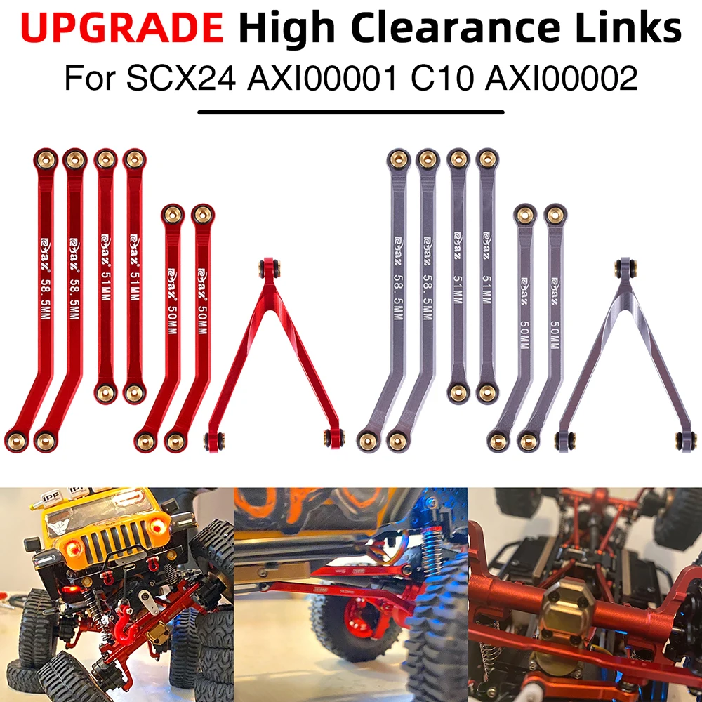 Scx24 Deadbolt High Clearance Links Axial Scx24 Jeep Upgrades High