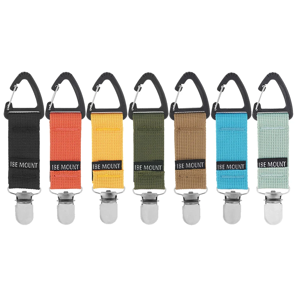 Straw Hat Clip Multi-Purpose Portable Hat Clip Hands-Free Baseball Cap Holder for Traveling Bag Backpack