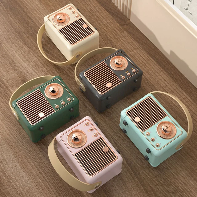 Retro zvuk Bežični zvučnik Memorijska kartica Zvučnik Audio reprodukcija Music Travel Player Bluetooth kompatibilan