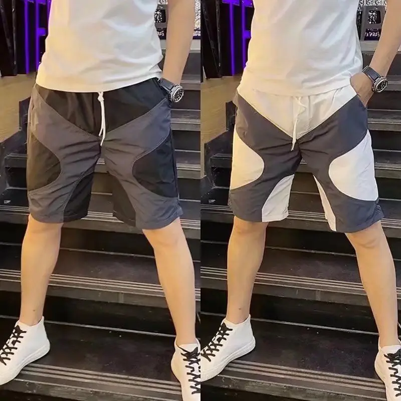 

Wakamono Shorts Male Short Pants Man Summer Sports Men's Shorts Contrasting Shorts Streetwear Y2k Workout Shorts Tracksuit Pants